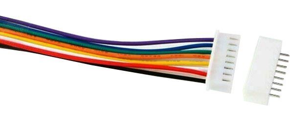 Obrázek zboží Konektor JST-XH 8pin + kabel 15cm + zdířka JST-XH 8pin