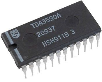 Obrázek zboží TDA3590A - procesor SECAM, DIP24