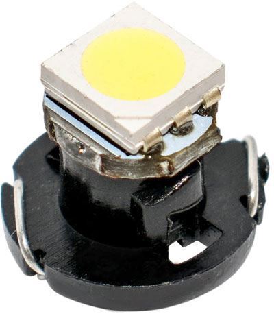 Obrázek zboží Žárovka LED T4,7 12V/0,5W bílá