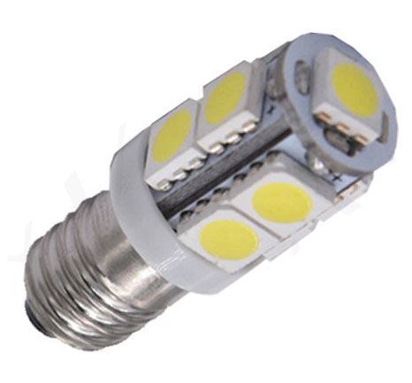 Obrázek zboží Žárovka LED E10 12V / 2W, bílá, 9xSMD5050