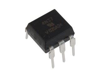 Obrázek zboží 4N35 optočlen s tranzistorem,  5,3kV, CTR100% DIP6