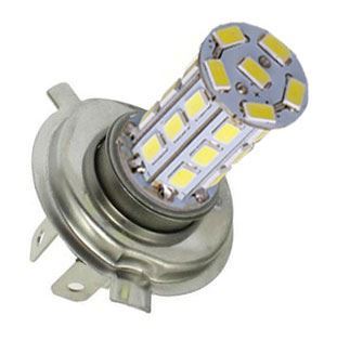 Obrázek zboží Žárovka LED H4 12V/6W, bílá, 27xSMD5730