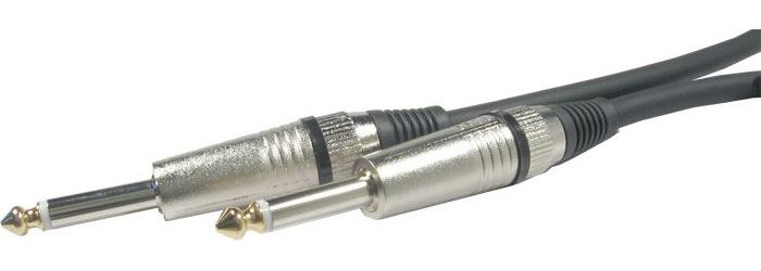 Obrázek zboží Kabel Jack 6,3 - Jack 6,3 mono, 5m, OFC kabel 6mm