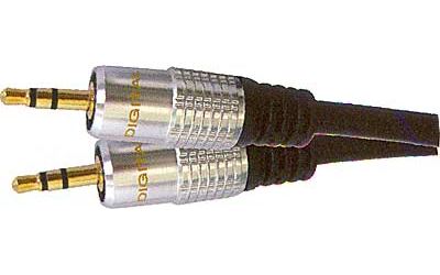 Obrázek zboží Kabel Jack 3,5 - Jack 3,5 stereo, kabel 5mm, 3m