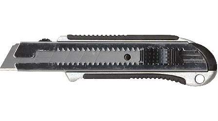 Obrázek zboží Nůž lámací 18mm kovový s výztuhou 