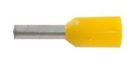 Obrázek zboží Dutinka pro kabel 1mm2 žlutá (E1008)