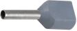 Obrázek zboží Dutinka pro dva kabely 0,75mm2 šedá (TE0,75-8)