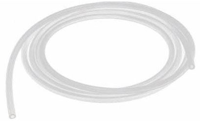 Obrázek zboží Silikonová hadička 2x4mm bílá, 1m