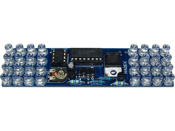 Obrázek zboží Policejní maják s 32 LED diodami modrý STAVEBNICE