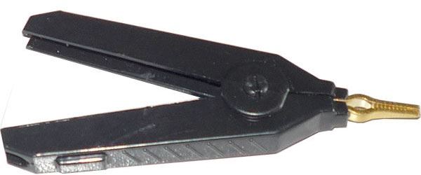 Obrázek zboží Krokosvorka 20 černá, l90mm s tenkými čelistmi