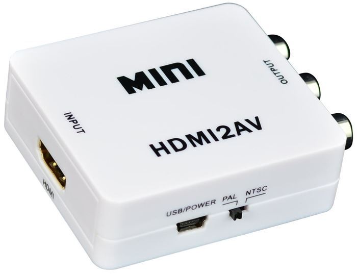 Obrázek zboží Konvertor HDMI2AV, HDMI na AV - analogové kompozitní video + audio
