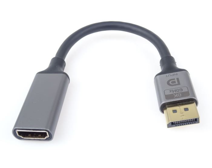 Obrázek zboží Redukce DisplayPort / HDMI, 8k60Hz, 4k144Hz 20cm