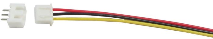 Obrázek zboží Konektor JST-XH 3pin + kabel 15cm + zdířka JST-XH 3ipn