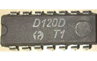 Obrázek zboží D120D - 2x 4vstup NAND, DIL14 /MH7420/ 