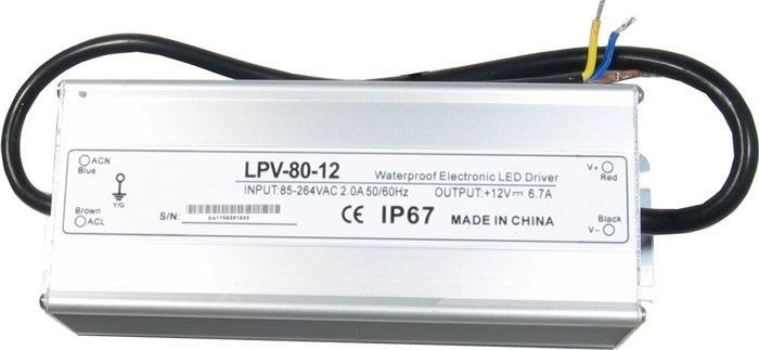 Obrázek zboží Zdroj - LED driver 12V DC/80W - Jyins LPV-80-12