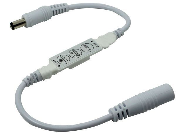 Obrázek zboží Ovládač LED pásků 12V/6A s DC konektory