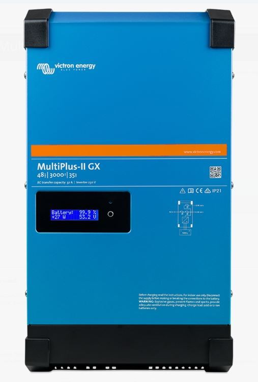 Obrázek zboží Měnič/nabíječ Victron Energy MultiPlus-II GX 48V/3000VA/35A-32A