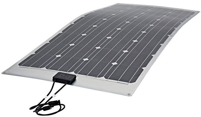 Obrázek zboží Fotovoltaický solární panel 12V/180W SZ-180-36MF flexibilní,1510x670mm