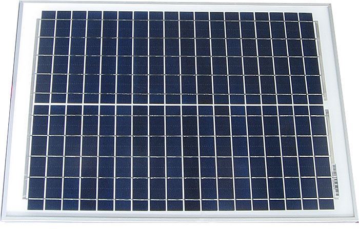 Obrázek zboží Fotovoltaický solární panel 12V/20W polykrystalický 500x350x25mm