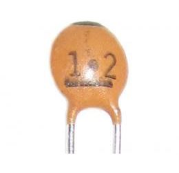 Obrázek zboží 1p2/50V SUNTAN, RM2,54, keramický kondenzátor
