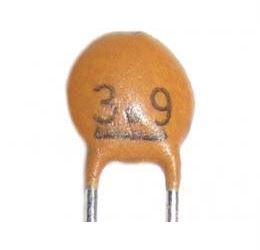 Obrázek zboží 3p9/50V SUNTAN, RM2,54, keramický kondenzátor