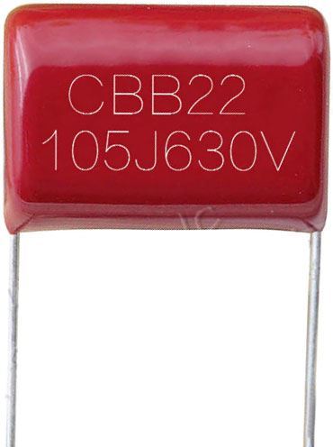 Obrázek zboží 1u/630V CBB22, svitkový kondenzátor polypropylen