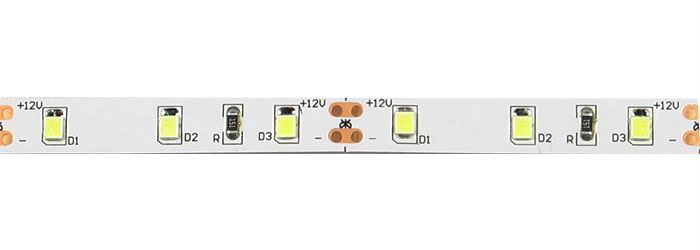 Obrázek zboží LED pásek 8mm, denní bílá, 60xLED2835/m, IP20, modul 5cm