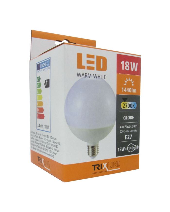 Obrázek zboží Žárovka LED 18W G120 E27 teplá bílá