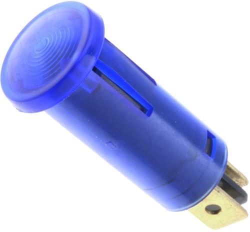 Obrázek zboží Kontrolka 12V WL-01 modrá, průměr 12,5mm
