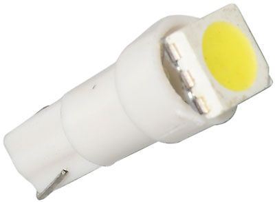 Obrázek zboží Žárovka LED T5 12V/0,3W bílá