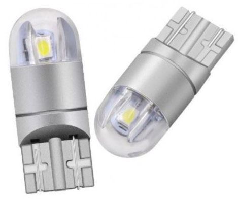 Obrázek zboží Žárovka LED T10 12V/1,5W bílá, 2xSMD3030