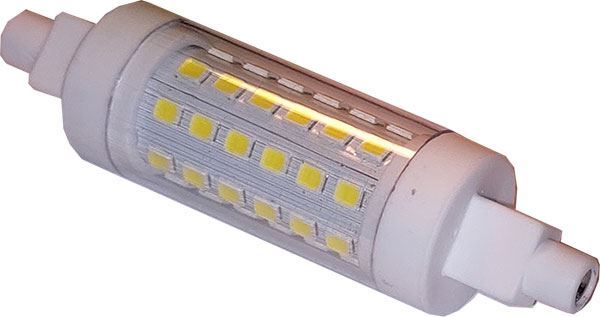 Obrázek zboží LED žárovka R7s 8W, 78mm, teplá bílá, 48LED
