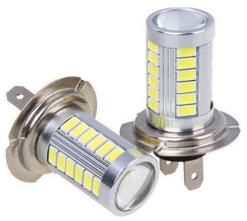 Obrázek zboží Žárovka LED H7 10-30V, 10W, bílá, 33xLED SMD5730