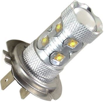 Obrázek zboží Žárovka LED H7 10-30V, bílá, 12x LED CREE XP-E