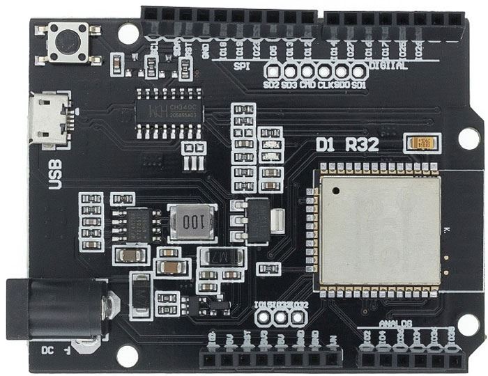Obrázek zboží Arduino Uno D1 R32 4MB, WiFi+Bluetooth, vývojová deska