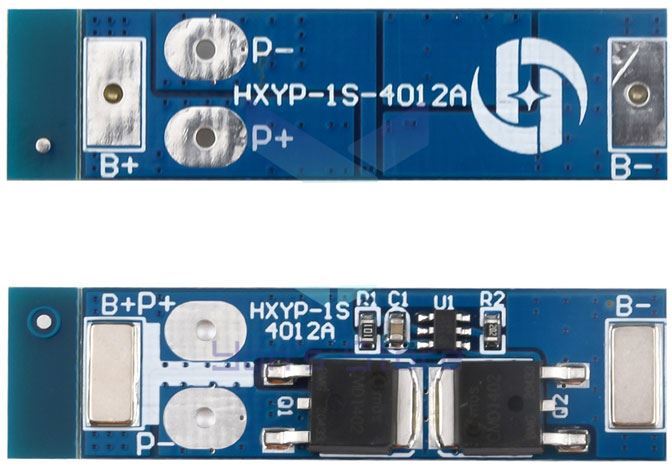 Obrázek zboží Ochranný obvod XHYP-1S-4012 pro 1 Li-Ion článek, proud do 12A
