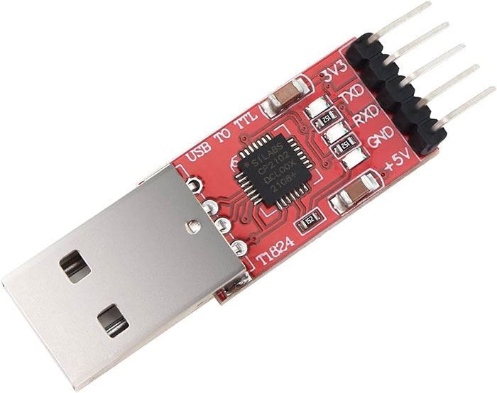 Obrázek zboží Převodník USB/TTL 5P, modul s CP2102