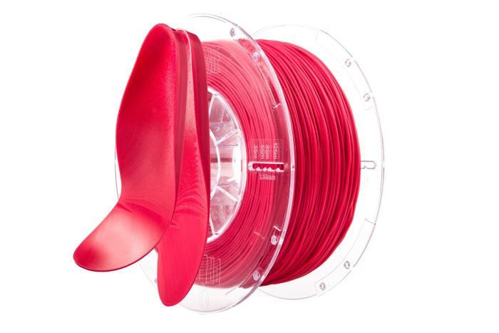 Obrázek zboží Tisková struna FLEX 20D červená, Print-Me, 1,75mm, 200g