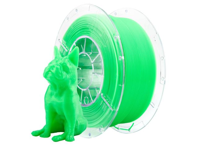 Obrázek zboží Tisková struna 1,75mm zelená neon kivi, Print-me Ecoline PLA cívka 1kg