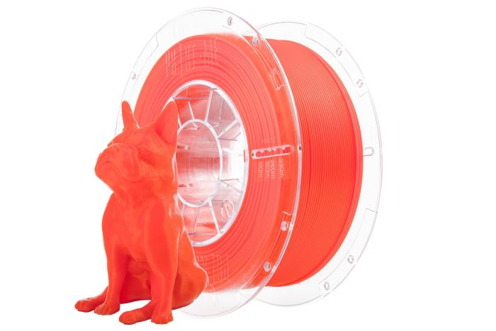 Obrázek zboží Tisková struna 1,75mm červená neon, Print-me Ecoline PLA cívka 1kg