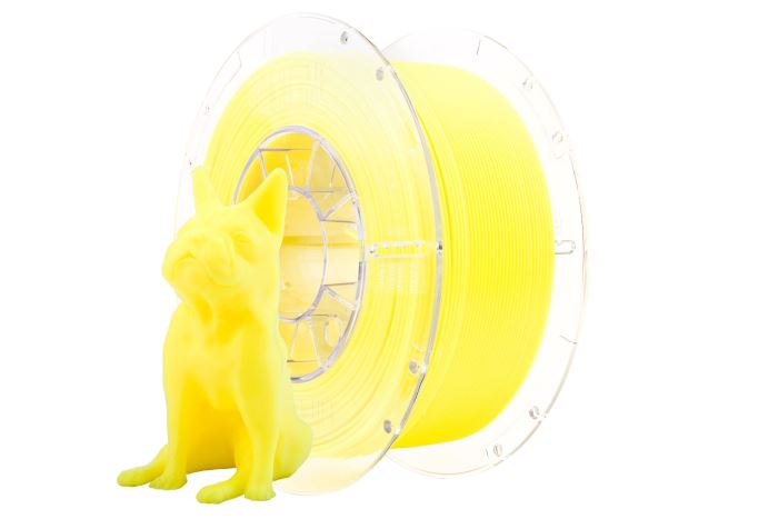 Obrázek zboží Tisková struna 1,75mm žlutá neon, Print-me Ecoline PLA cívka 1kg
