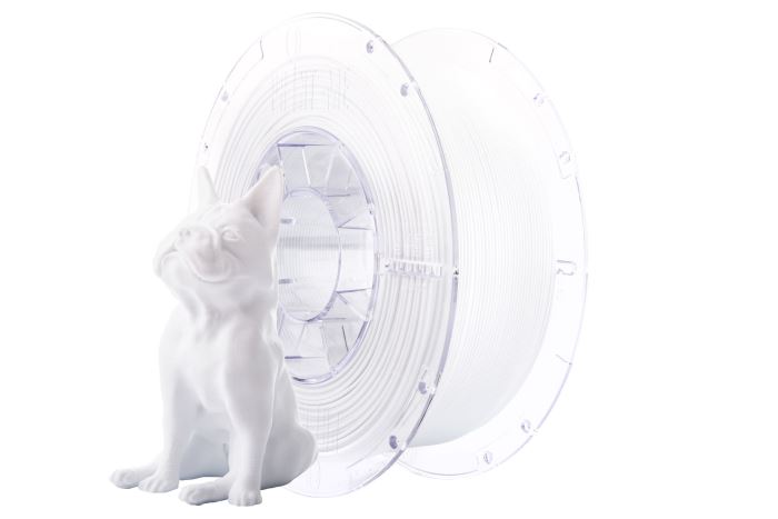 Obrázek zboží Tisková struna 1,75mm bílá polar, Print-me Ecoline PLA cívka 1kg