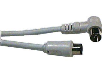 Obrázek zboží Účastnická šňůra-anténní kabel  1m, kombinované konektory