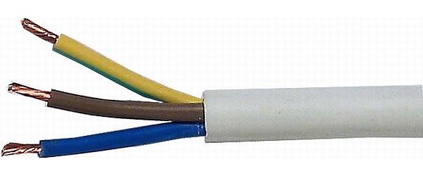 Obrázek zboží Kabel 3x0,75mm2 H05VV-F (CYSY3x0,75mm), bílý