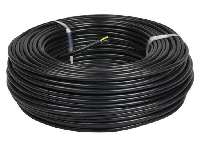 Obrázek zboží Kabel 3x2,5mm2 H05VV-F (CYSY3x2,5mm2), černý, balení 100m