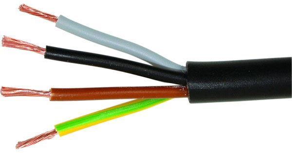 Obrázek zboží Kabel 4x1,5mm2 H05RR-F guma