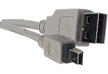 Obrázek zboží Kabel USB USB-A / MINI-USB-B (5 pinů) 1,5m