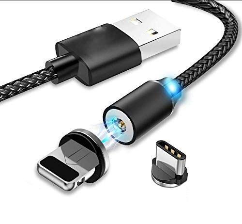 Obrázek zboží Nabíjecí kabel USB-C s magnetickou koncovkou a LED podsvětlením