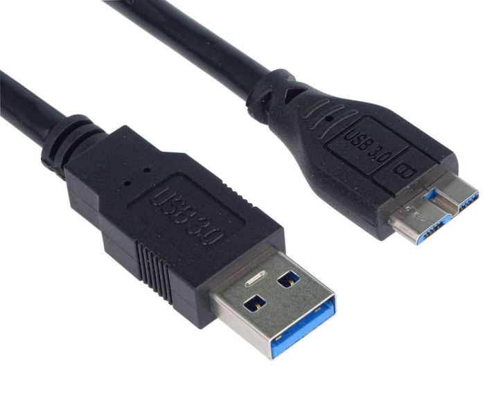 Obrázek zboží Kabel USB 3.0 konektor USB A / Micro-USB typ B 0,5m