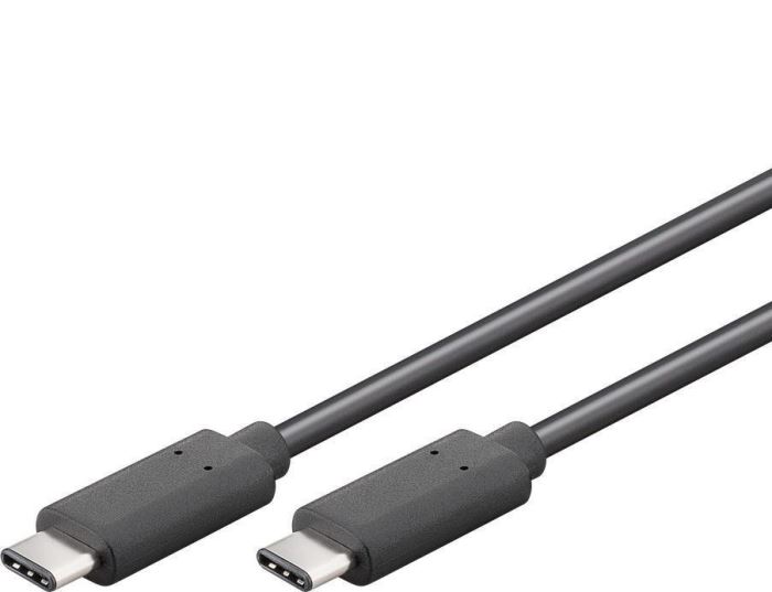 Obrázek zboží Kabel USB 3.1 konektor USB C / USB-C, 0,5m černý
